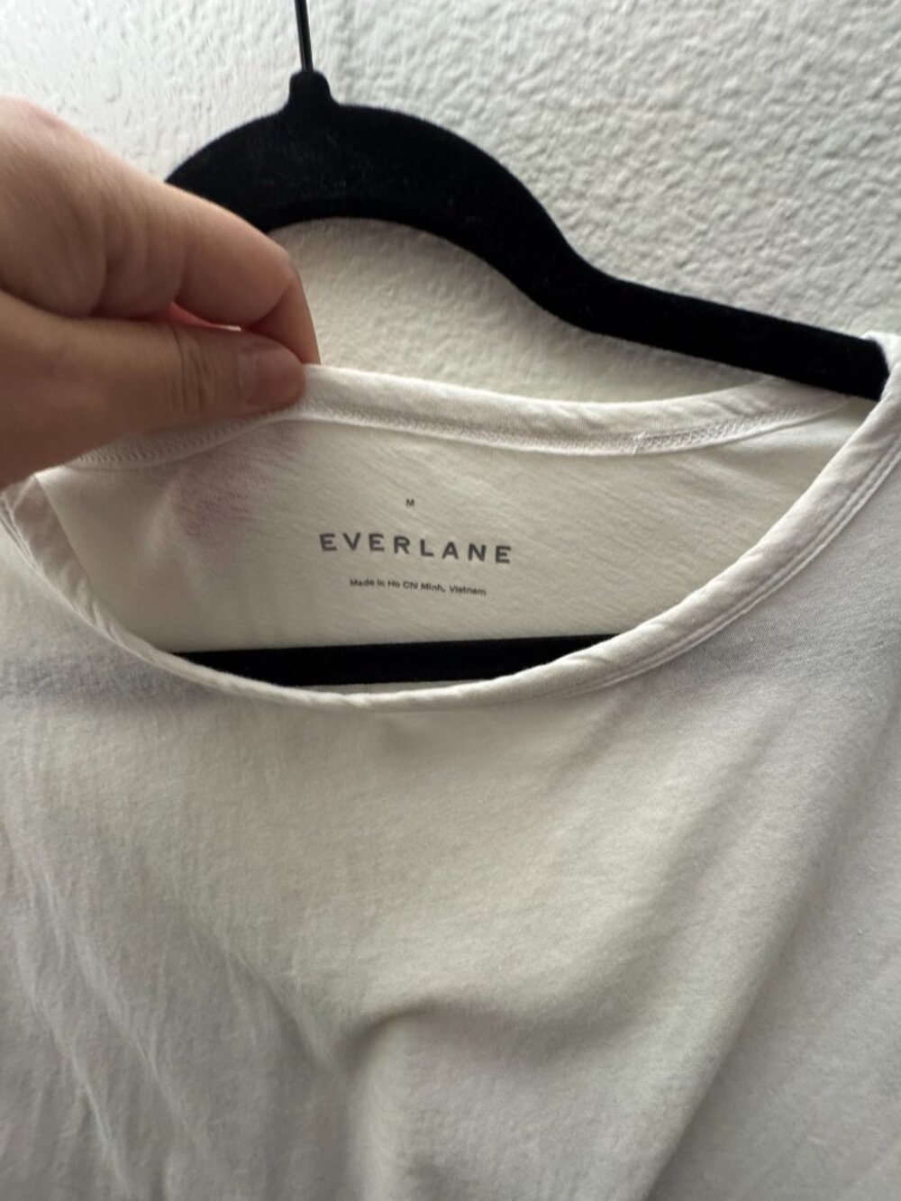 Everlane White Muscle Womens Top Size Medium - Picture 3 of 5
